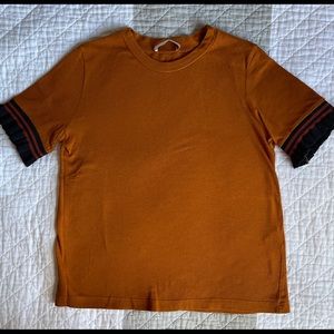 Zara T-shirt, brown